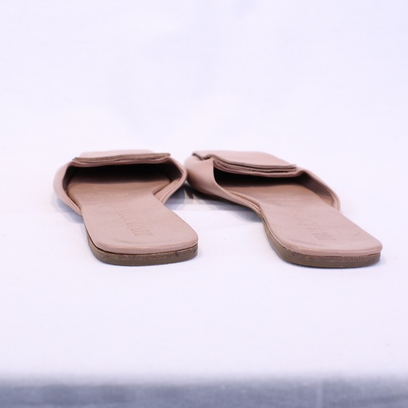 *SOLD*Jil Sander Blush Square Toe Mules - Picture 6 of 8